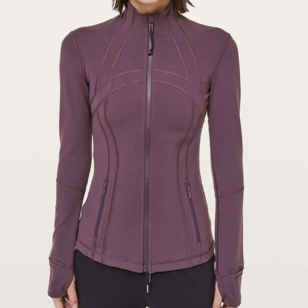 LULULEMON size 10 DEFINE Jacket ARCTIC PLUM Purple Full-Length LUON